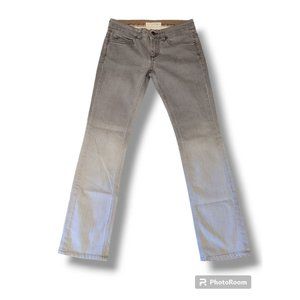 🌼Stella McCartney Women's Ombre Gray Classic Straight Low Rise Jeans - Size 27